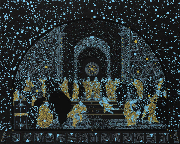 Kaikhan Salakhov, Astral Space Exploration: The Kosmopolis, #09/36, 2020