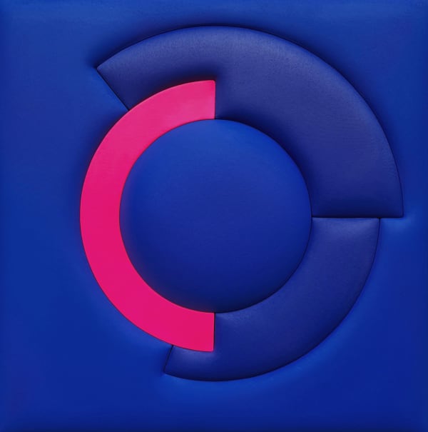 Samuele Ventanni, Introiezione 2 Blu Circle , 2021
