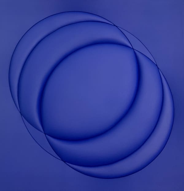 Samuele Ventanni, Introiezione Blu Circle, 2020