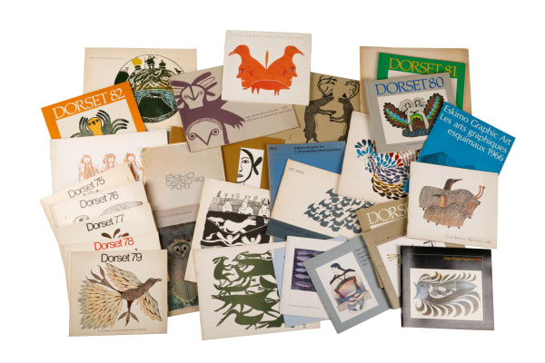 Lot 72 Quantity of Cape Dorset Print Catalogues & Calendars PRICE REALIZED: $541.20