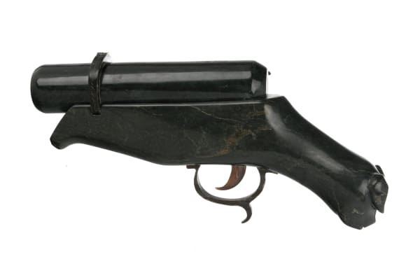 Pistol with Muskox Handle