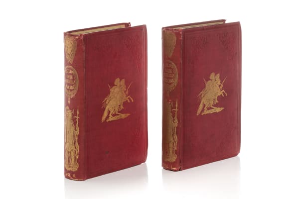 Lot 111 GEORGE CATLIN (1796-1872) AMERICAN llustrations of the Manners, Customs & Condition of the North American Indians PRICE REALIZED: $467.40