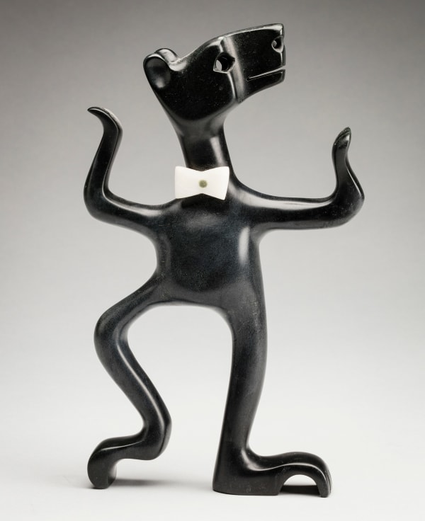 Lot 72 FLOYD KUPTANA (1964-2021) PAULATUK Ballroom Dancer, 2003 stone, 9.5 x 5.75 x 1.5 in (24.1 x 14.6 x 3.8 cm) ESTIMATE: $2,500 — $3,500 PRICE REALIZED: $7,200.00 A world record for the artist at auction