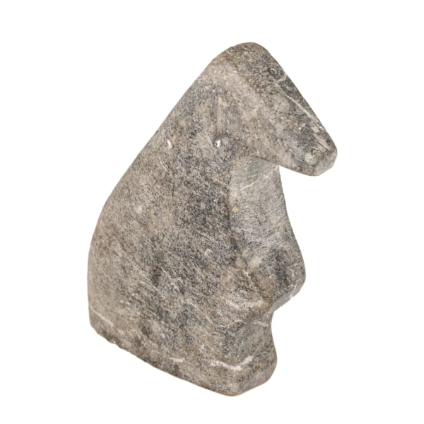 Lot 27 ANDY MIKI (1918-1983) ARVIAT (ESKIMO POINT) Animal, mid-late 1970s stone, 4 x 1 x 1 in (10.2 x 2.5 x 2.5 cm) ESTIMATE: $800 — $1,200 PRICE REALIZED: $610.00