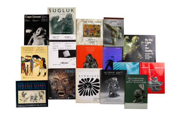 Lot 120 Quantity of Inuit Art Publications and Ephemera PRICE REALIZED: $344.40