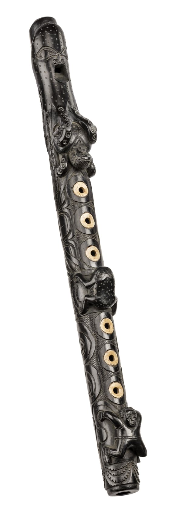 UNIDENTIFIED ARTIST, HAIDA, Recorder (Flute), c. 1845-1865
