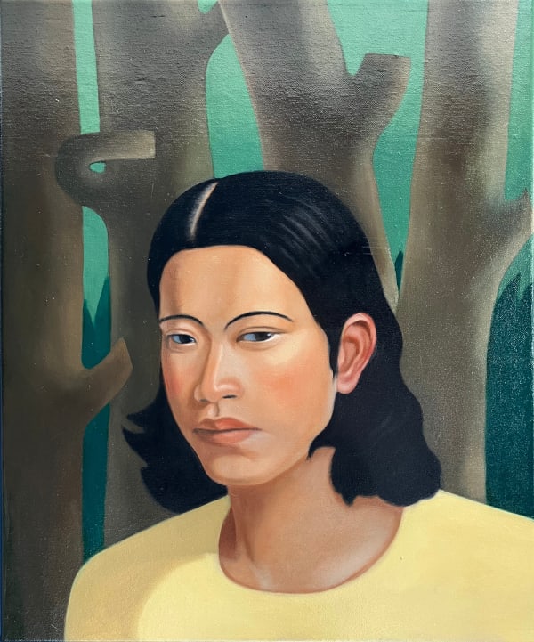 Tang Shuo, Portrait of a man, 2023