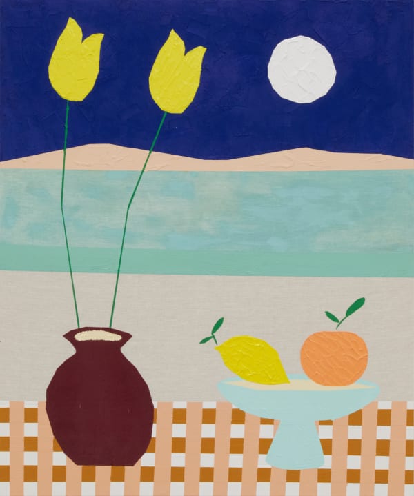 Ben Arpea, Yellow tulips, 2023