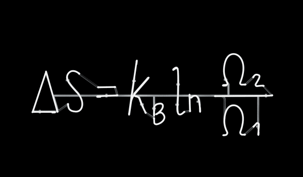 Boltzmann Change in Entropy, 2019