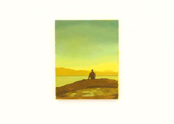 Sunset by the lake, 2024