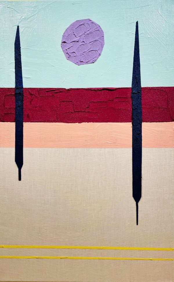 Purple sun, 2023