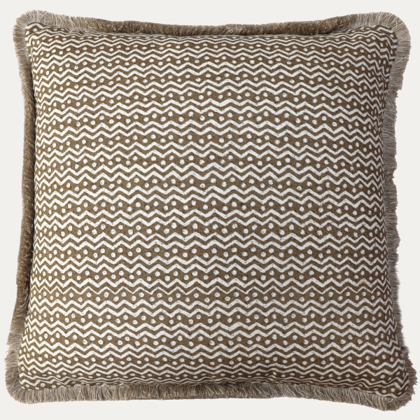 Sibyl Colefax and John Fowler Zig Zig with Brush Fringe