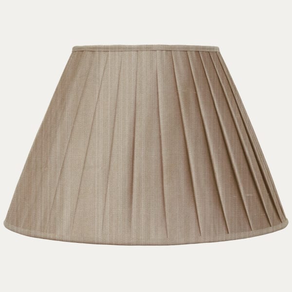 Grege SFJ Silk Box Pleated Lampshade
