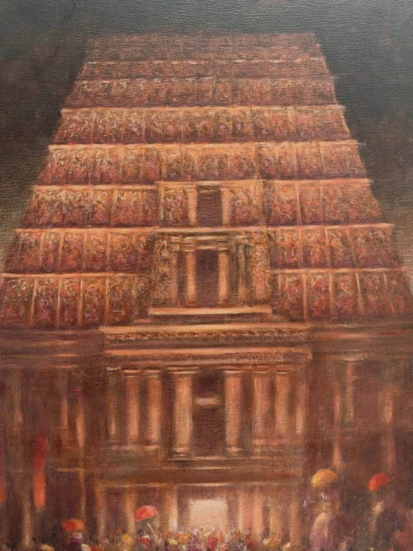 Temple, Madurai by Lincoln Seligman