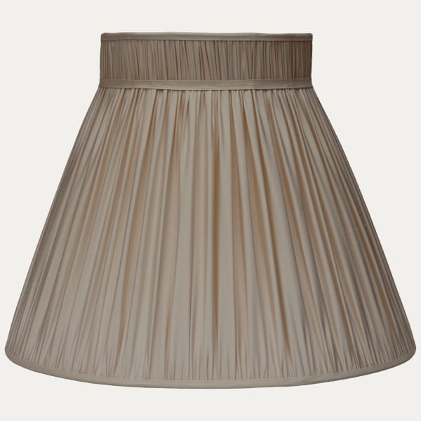 Gris SFJ Silk Collar Top Lampshade