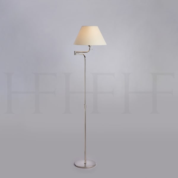 Esta Floor Reading Light Antique Brass