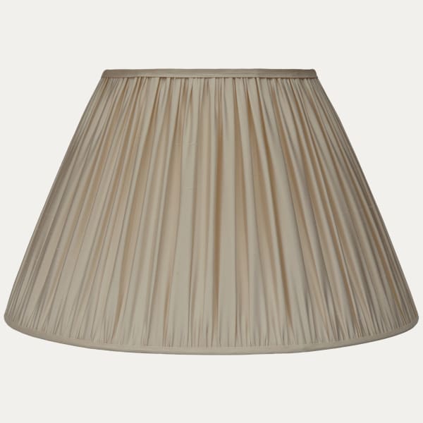 Oyster Faille Hamilton Silk Empire Lampshade