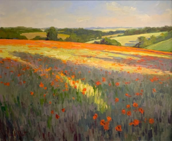 Edward Noott Poppies Near Stow