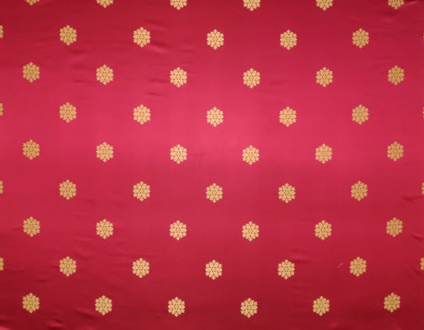 Semé Massena Red Gold Motif