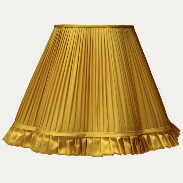 Douppion Tangiers Silk Scallop Lampshade