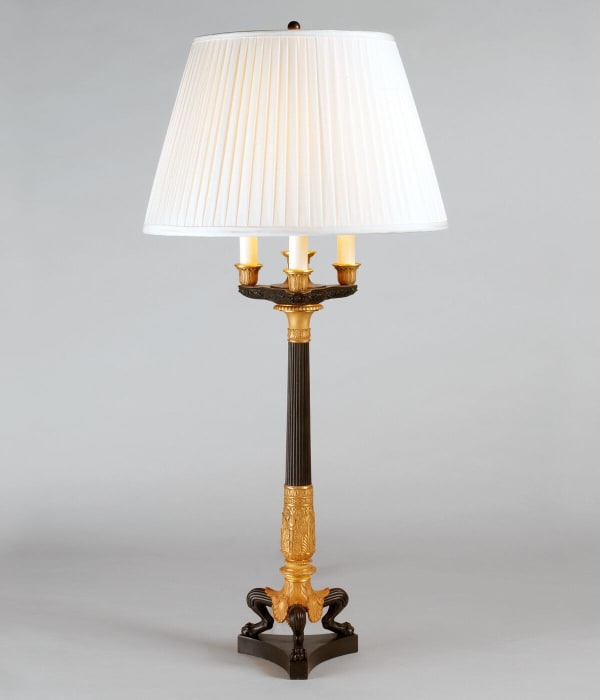 Tripod Candelabrum Table Lamp