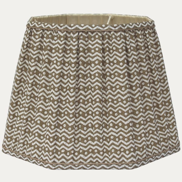 Sibyl Colefax & John Fowler Zig-Zag Octagonal Lampshade