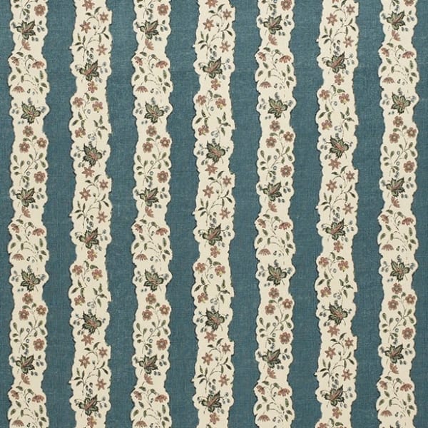 Michael S Smith Jasper, Red Oak Stripe Blue