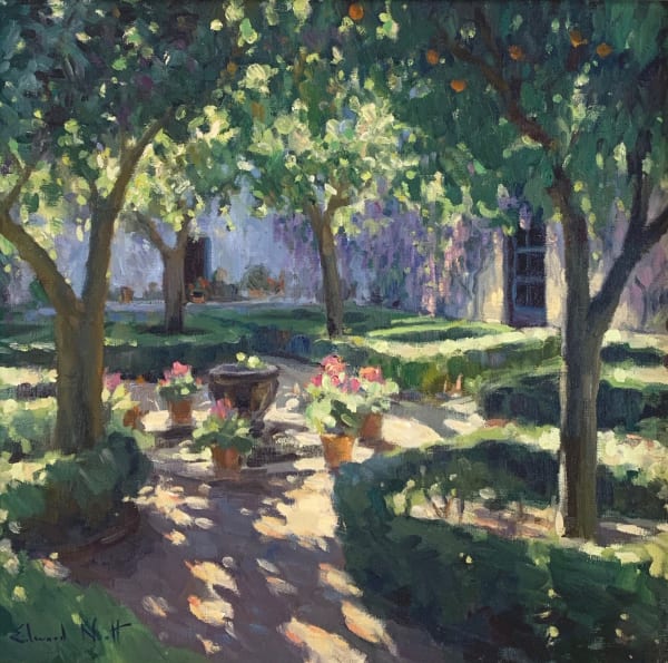 Edward Noott Under the Orange Trees, Palace of Viana