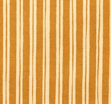Jimjam Stripe Yellow Ochre On Beige Lining
