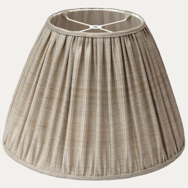 Schumacher Mohave Raw Silk Handsewn Lampshade