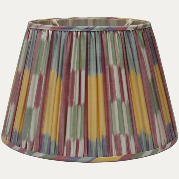 Handmade Adras Silk Ikat Lampshade