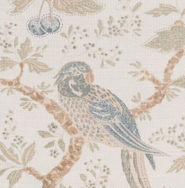 Cherry Tree Blue On Oyster