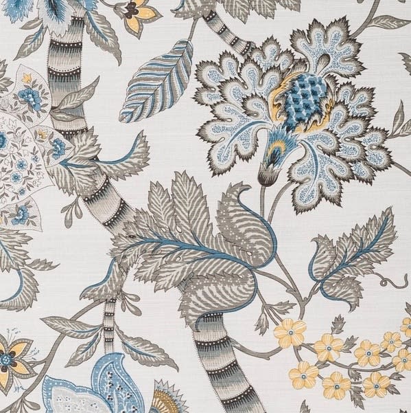 Banyan Charcoal Blue on Oyster