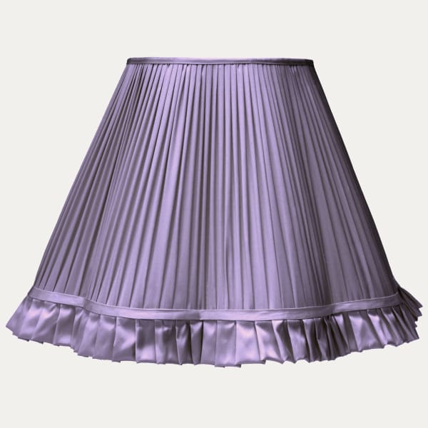 Satin La Tour 6045 Silk Scallop Lampshade
