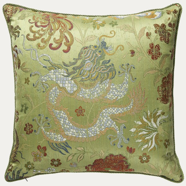 Dragon Tableau Spring Multi Cushion with Boulevard Cord Piping