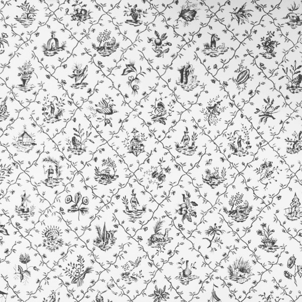 Pillement Crème Noir