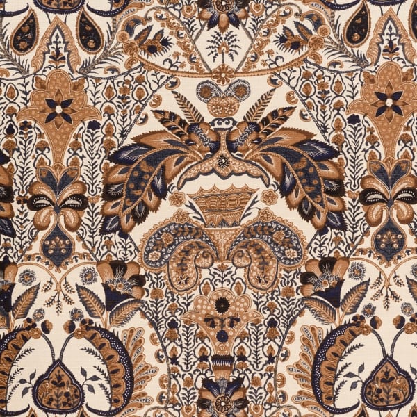 Malabar Blue Brown On Beige