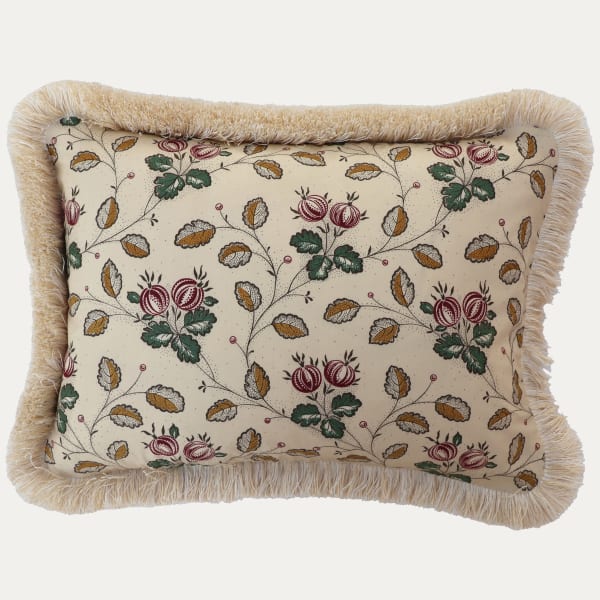 Decors Barbares Les Groseilles Purple & Green Cushion