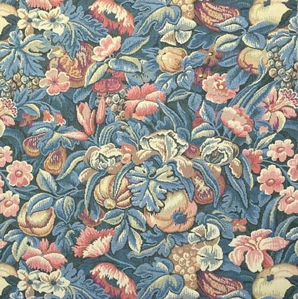 Flora Fructus Tapestry Multicoloured Blue
