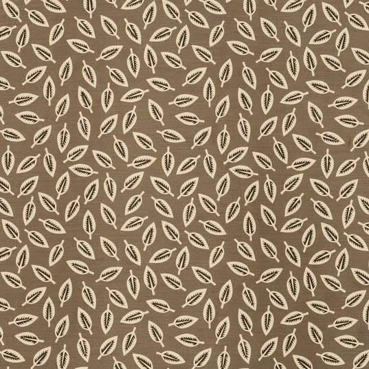 Leaf Cutter Reverse Brown On Beige