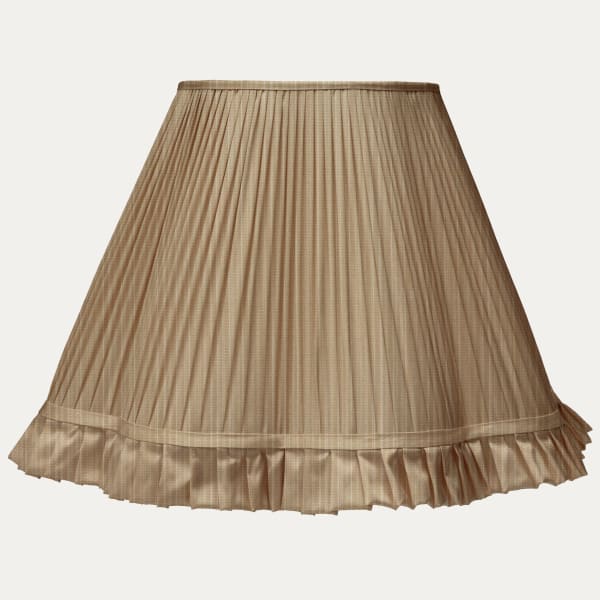 Mille Rayee 04 Silk Scallop Lampshade