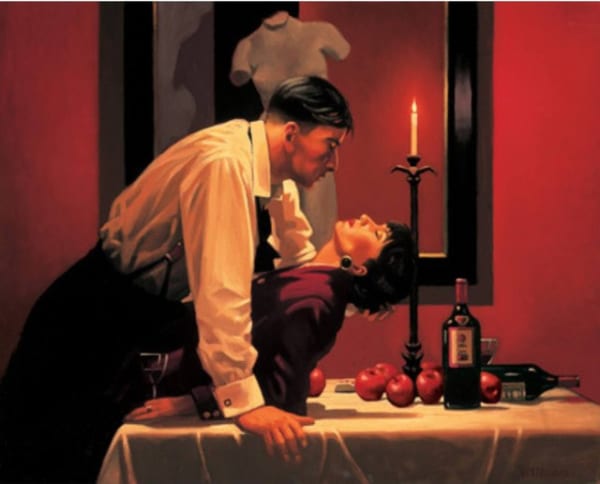Jack Vettriano The Party's Over