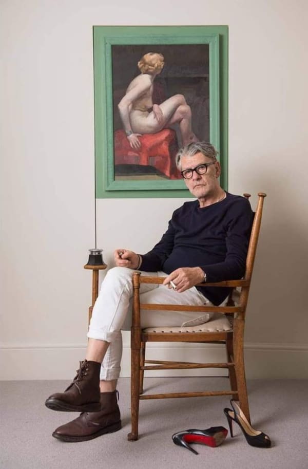 Jack Vettriano Portrait by Ian Mcllgorm