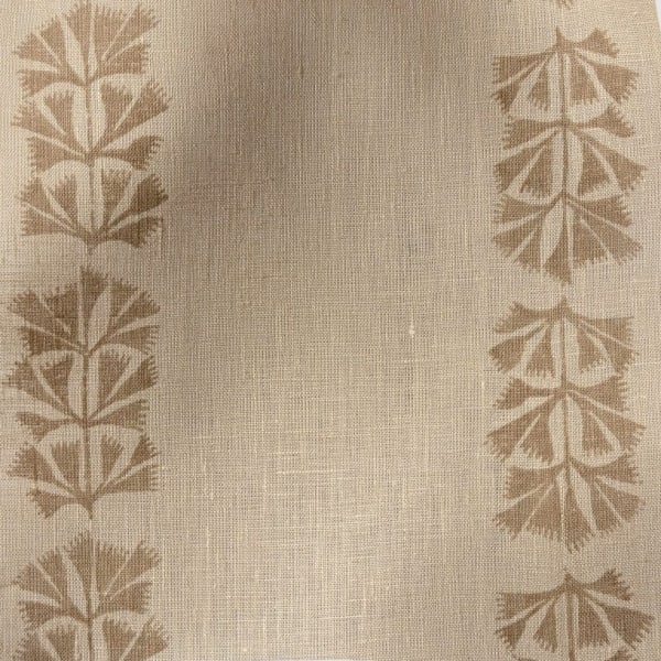 Sea Leaves Taupe Mushroom