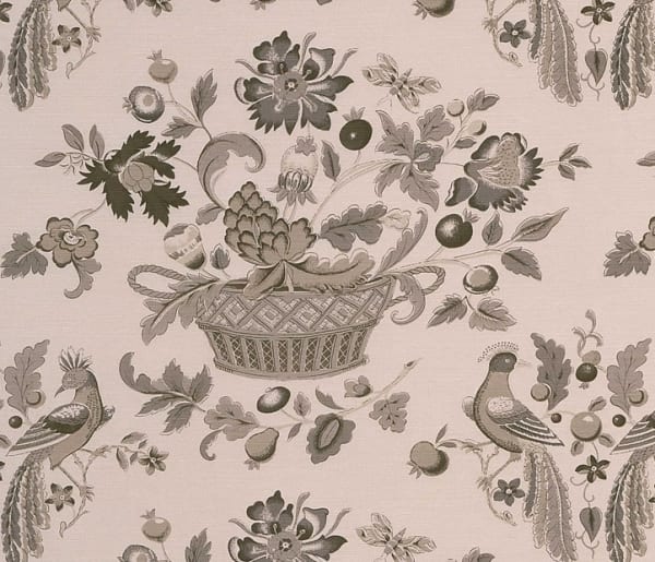 Bird Basket Charcoal On Oyster