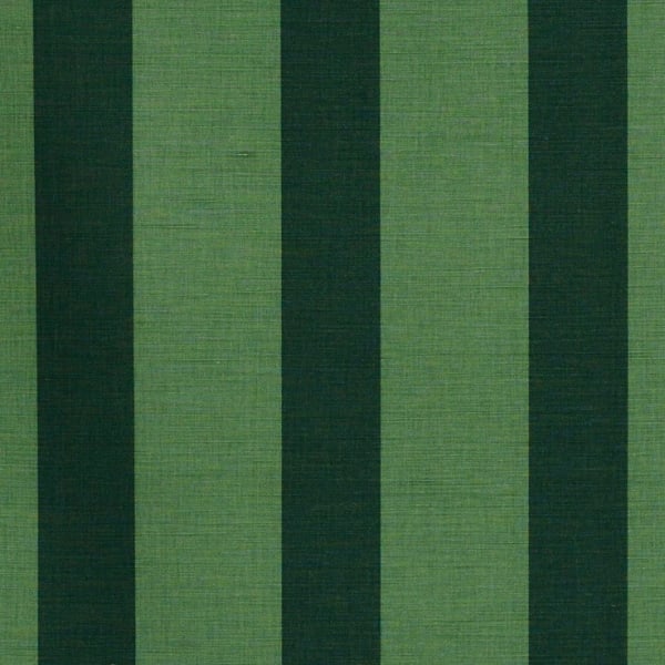 Wide Stripe Bottle Green On Beige