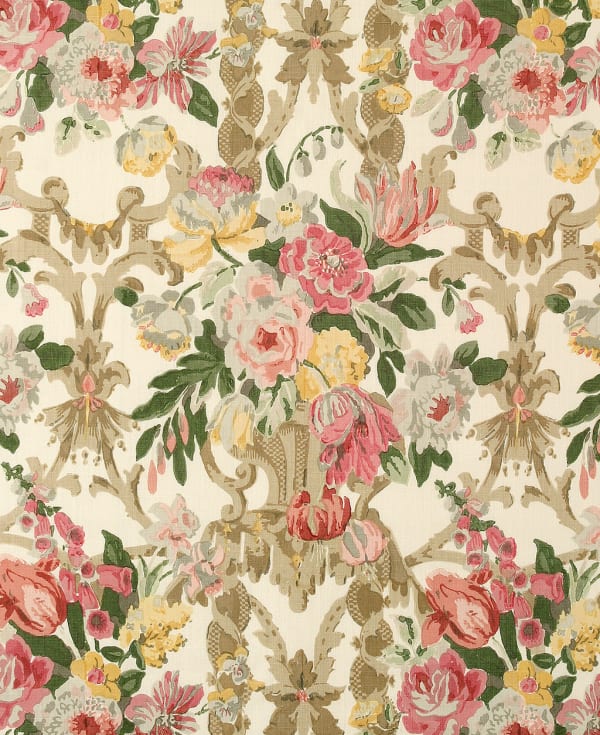 Hampton Court Pink Yellow