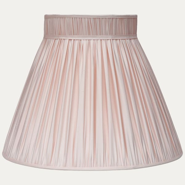 Douppion Shell Silk Collar Top Lampshade