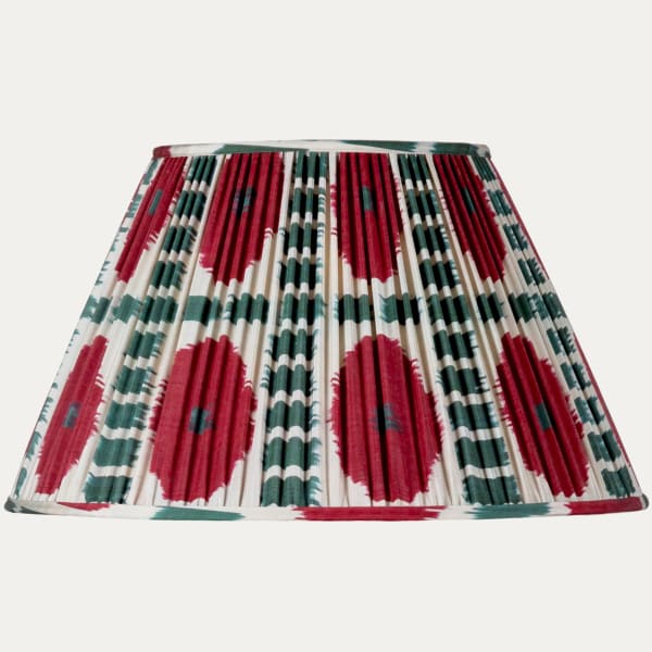 Robert Kime Afyon Ikat Fabric Empire Lampshade
