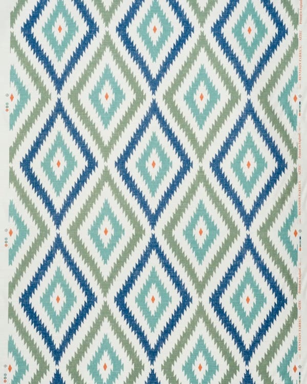 Aztec Blue Green On Oyster